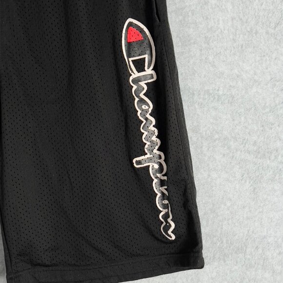 Champion Shorts Authentic Men Sz1 XL Black Gym Active Basketball Shorts Logo - Picture 9 of 11